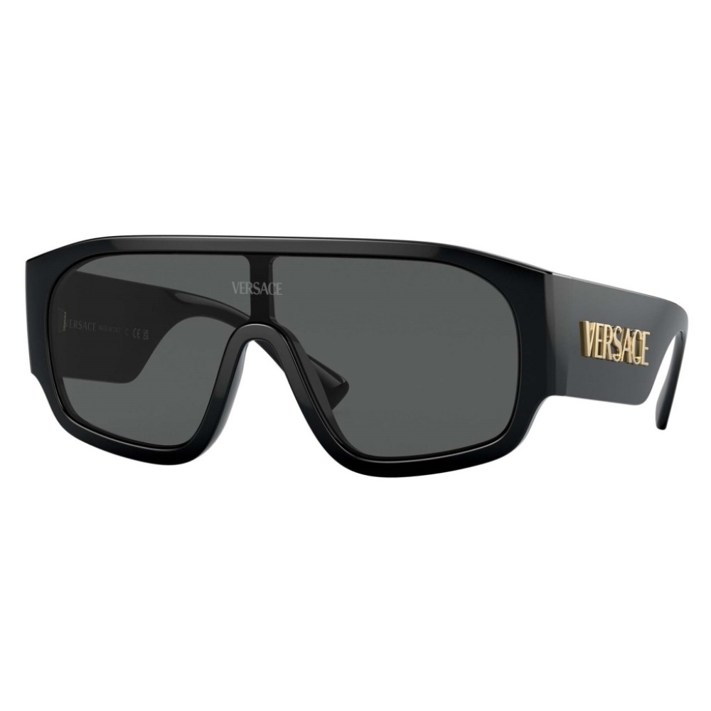 NEW VERSACE WOMEN SHIELD SUNGLASSES VERSACE VE4439 GB1/87